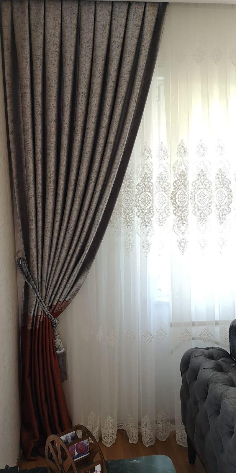 Fon ve tül perde takımı - Vela Perde İstanbul