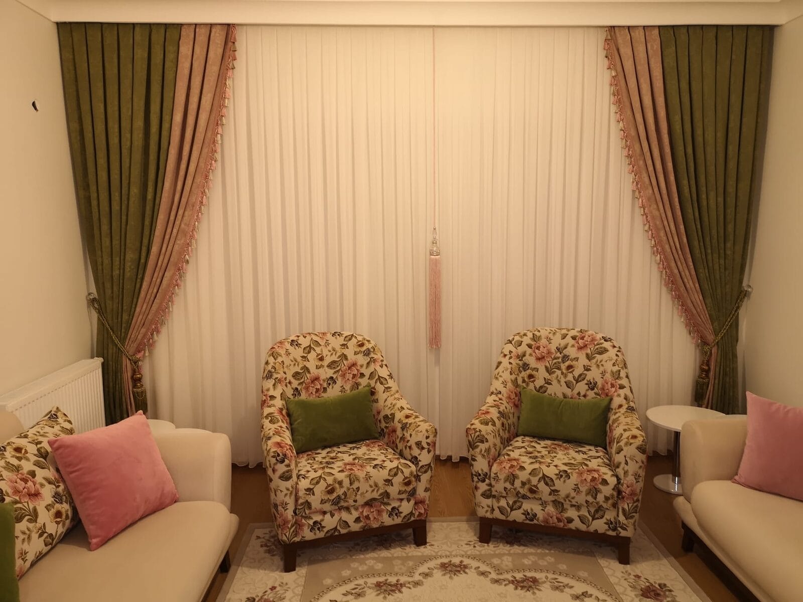 Fon ve tül perde takımı - Vela Perde İstanbul